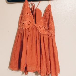 Orange Free People Tank